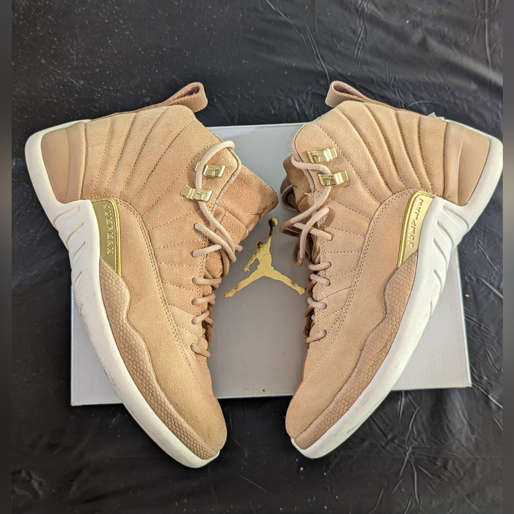 Women's Air Jordan 12 Vachetta Tan